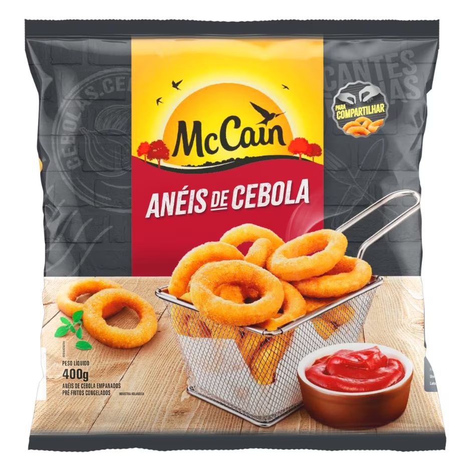 ANEIS DE CEBOLA MCCAIN 400G
