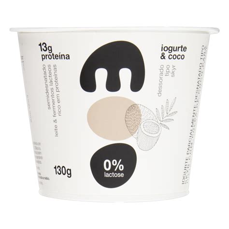 IOGURTE MOO NATURAL COCO ZERO LAC. 130G
