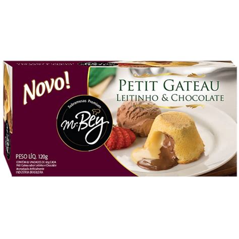 PETIT GATEAU MR. BEY LEITINHO CHOCOLATE 120G