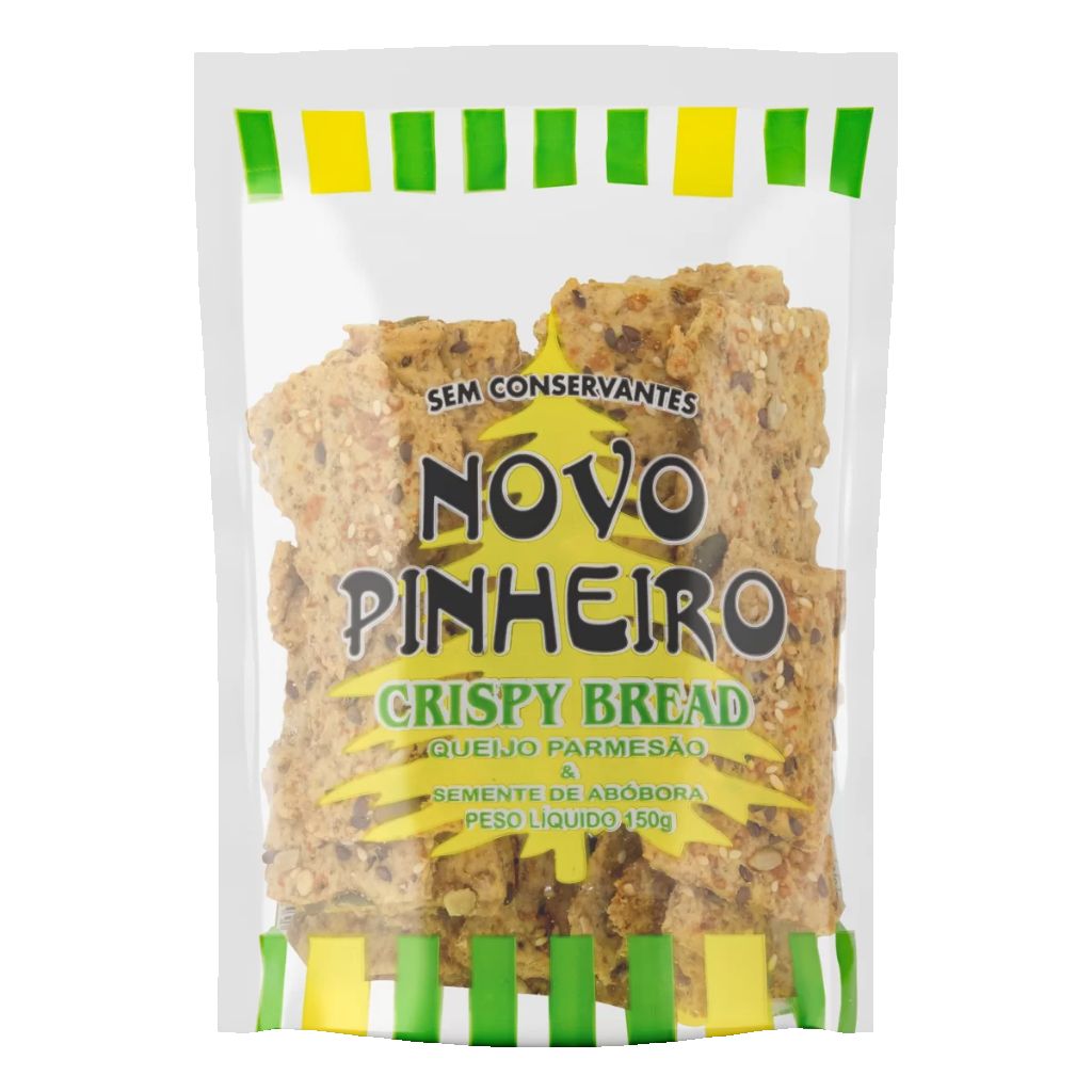 CRISPY BREAD PARM. NOVO PINHEIRO 150G