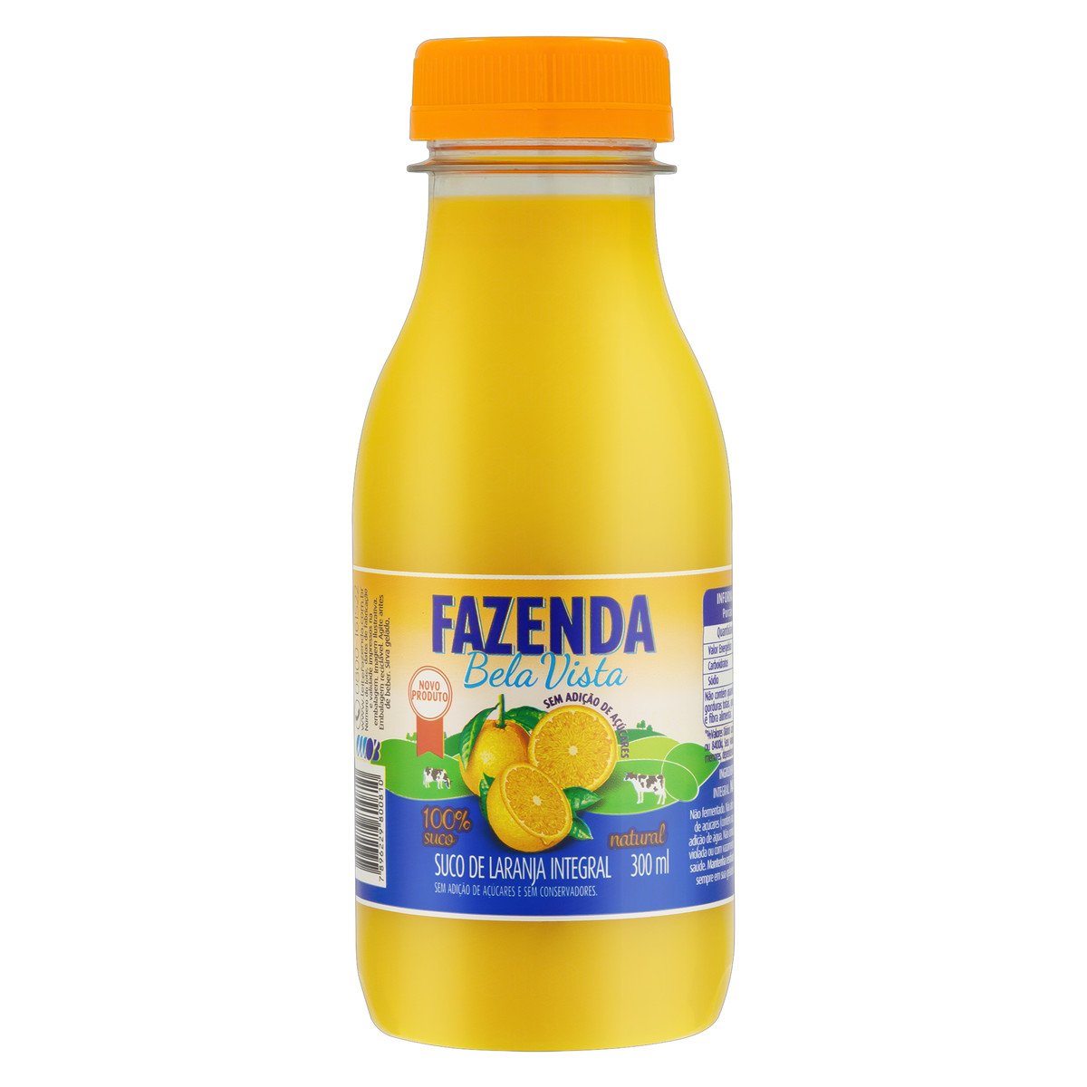 SUCO FAZENDA LARANJA INTEGRAL 300ML