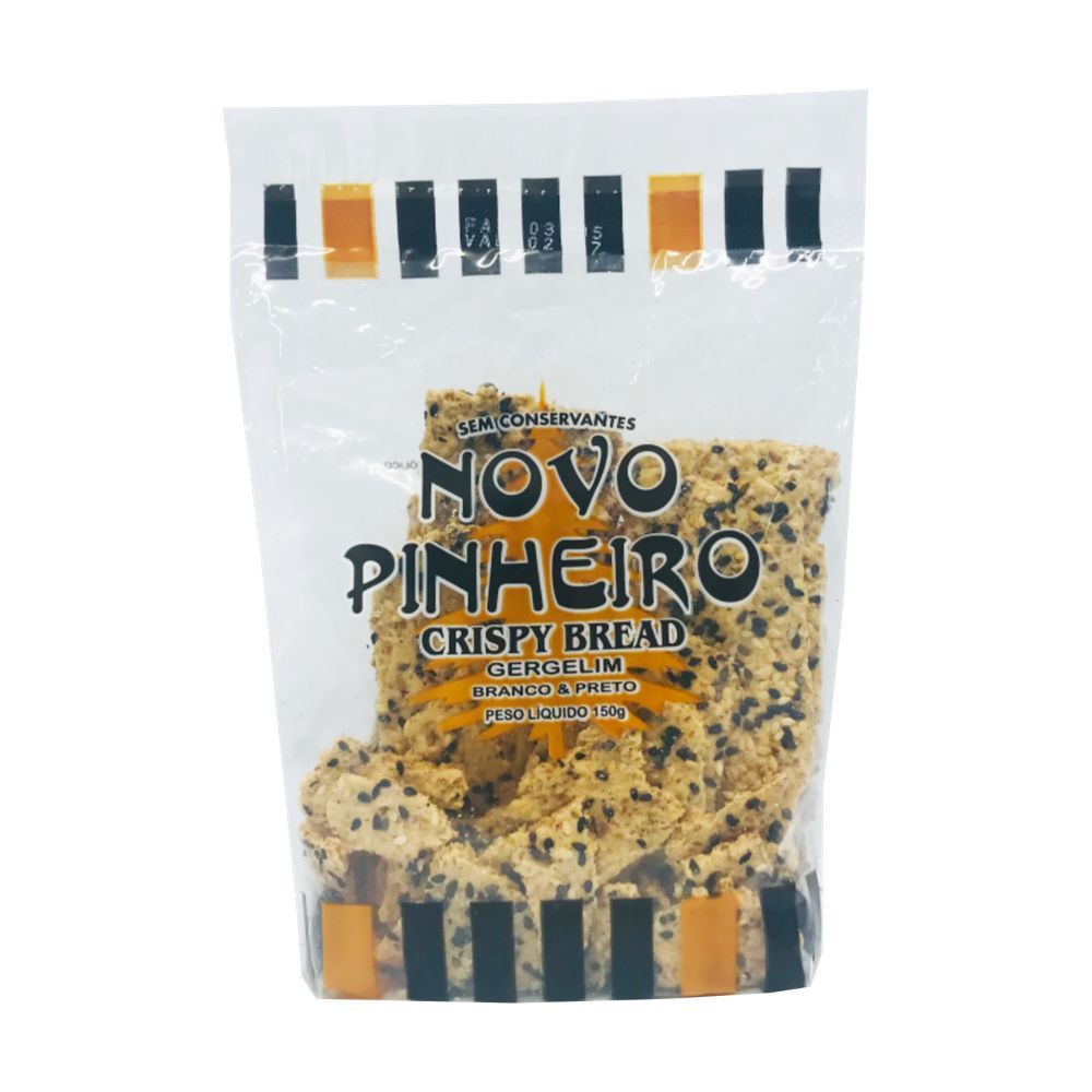 CRISPY BREAD COM  GERG. NOVO PINHEIRO 150G