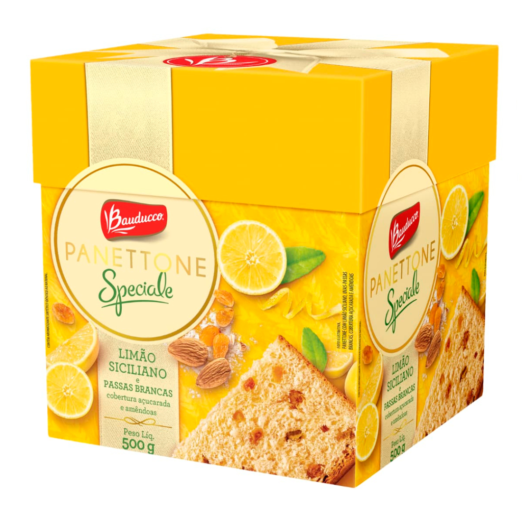 PANETONE BAUDUCCO UVA/LIMAO 500G