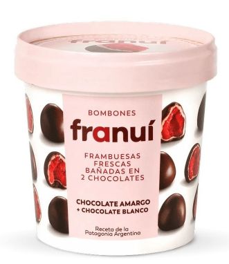 BOMBOM FRANUI CHOCOLATE AMARGO 150G