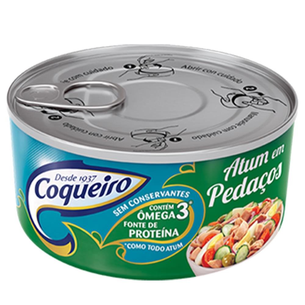 ATUM COQUEIRO PEDACOS NO OLEO 170G
