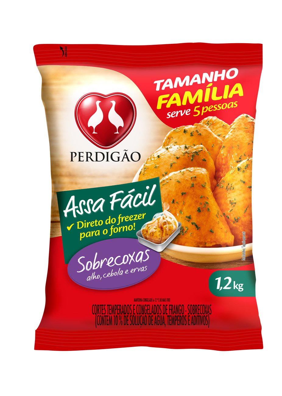 SOBRECOXA PERDIGAO TEMPERO ASSA FACIL 1,2KG
