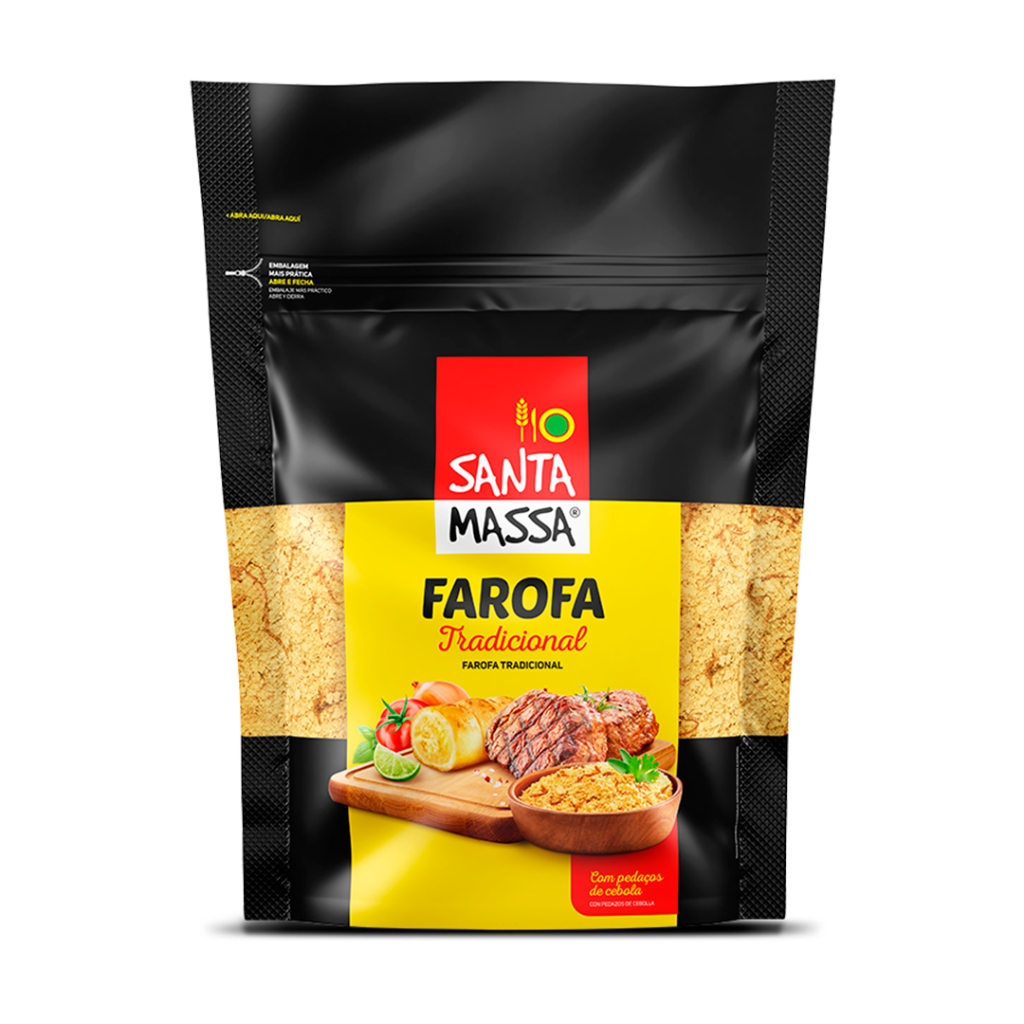 FAROFA SANTA MASSA TRADICIONAL 200G
