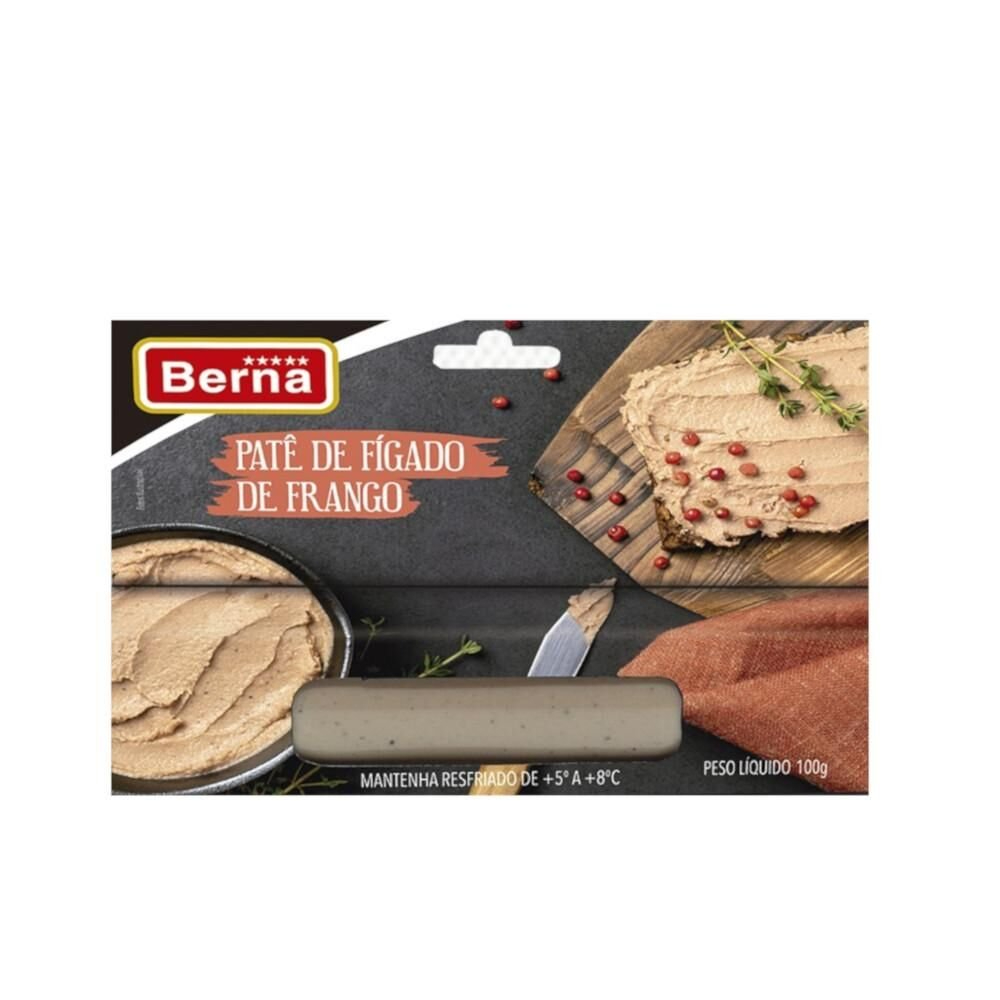 PATE BERNA FIGADO FRANGO 100G