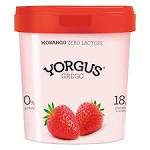 IOGURTE YORGUS GREGO MORANGO ZERO LAC 500G