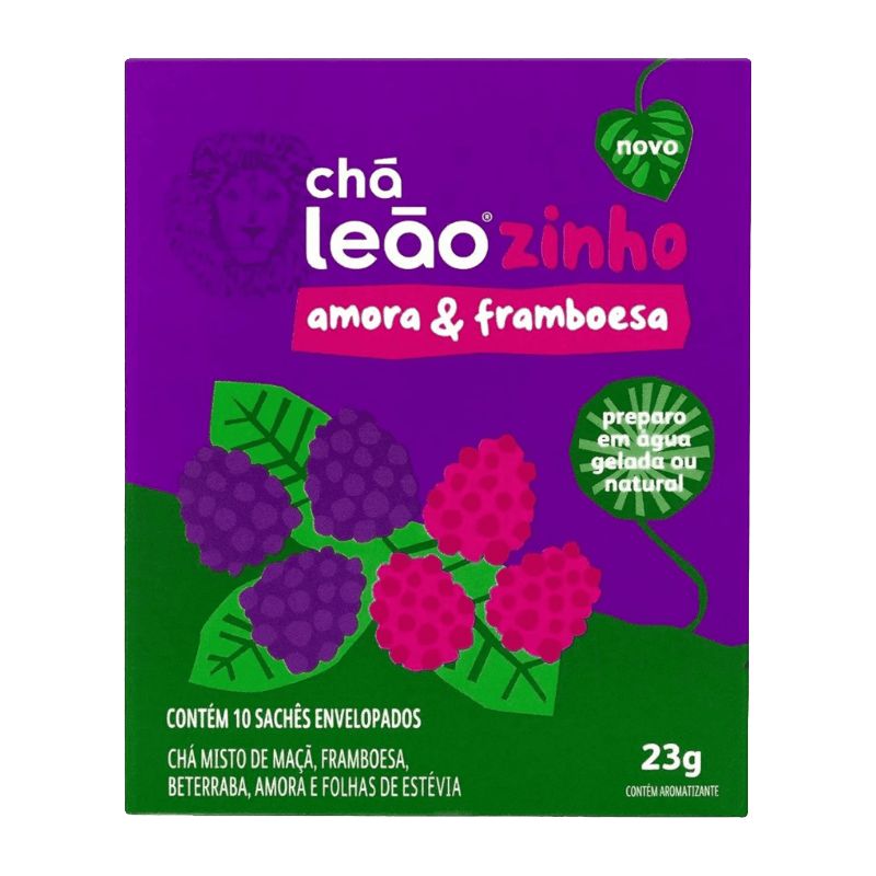 CHA LEAO KIDS AMORA FRAMBOESA 23G