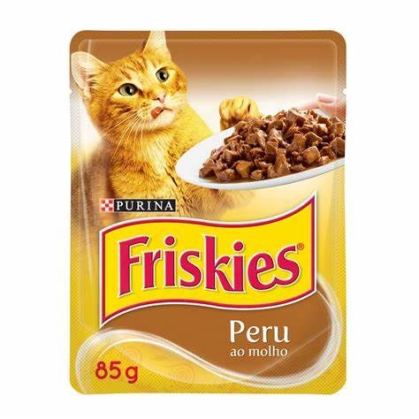 RACAO FRISKIES PERU AO MOLHO 85G