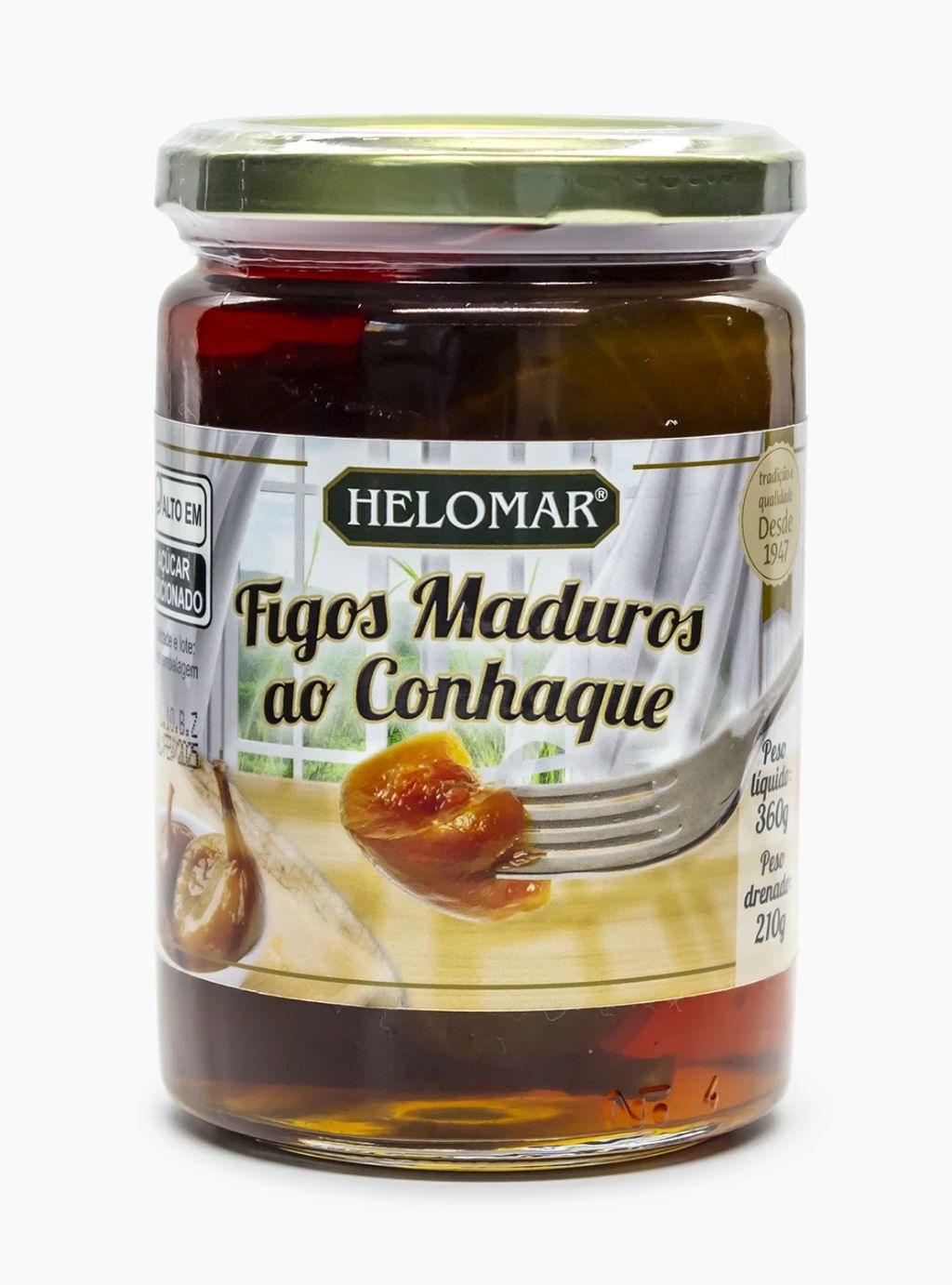 COMPOTA DE FIGOS / CONHAQUE HELOMAR 210G