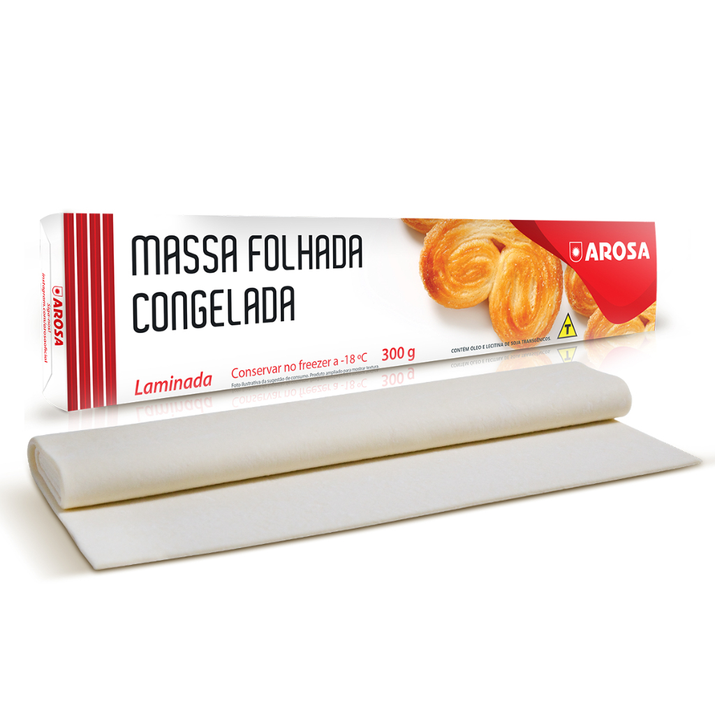 MASSA FOLHADA AROSA 300G