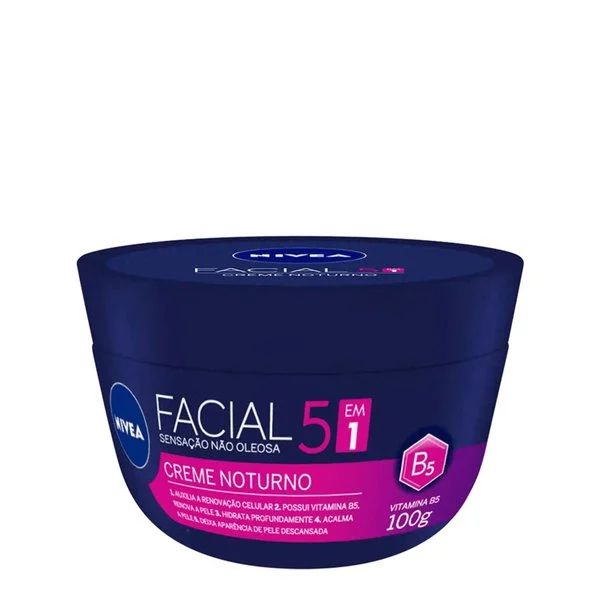 CREME FACIAL NIVEA NOTURNO 100G