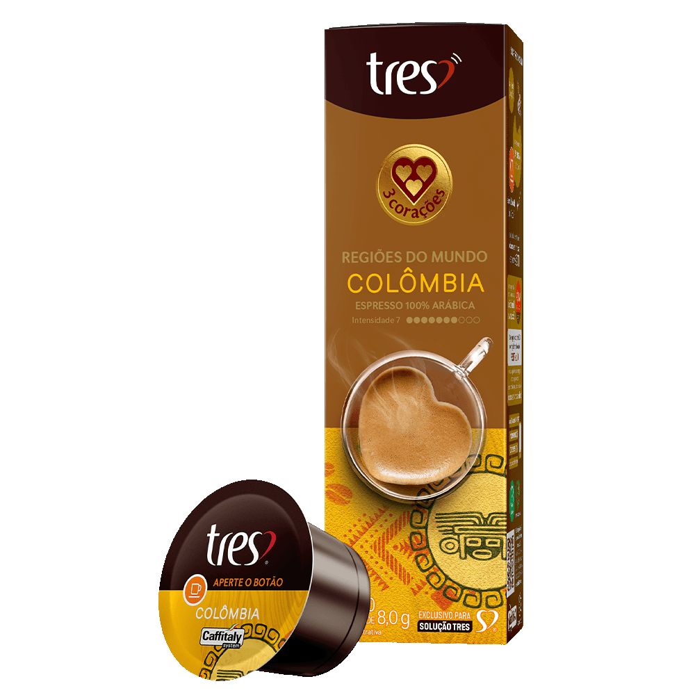 CAPSULA 3 CORACOES COLOMBIA 56G