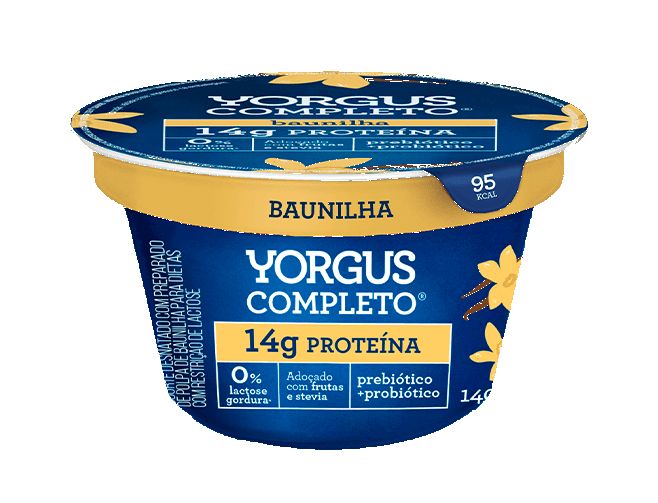 IOGURTE YORGUS BAUNILHA COMPLETO 140G