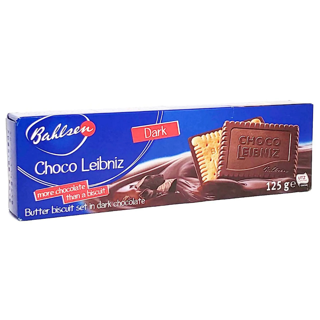 BISCOITO BAHLSEN CHOCO LEIBNIZ DARK 125G