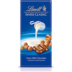 CHOCOLATE LINDT CLASSIC MILK HAZELNUT 100G