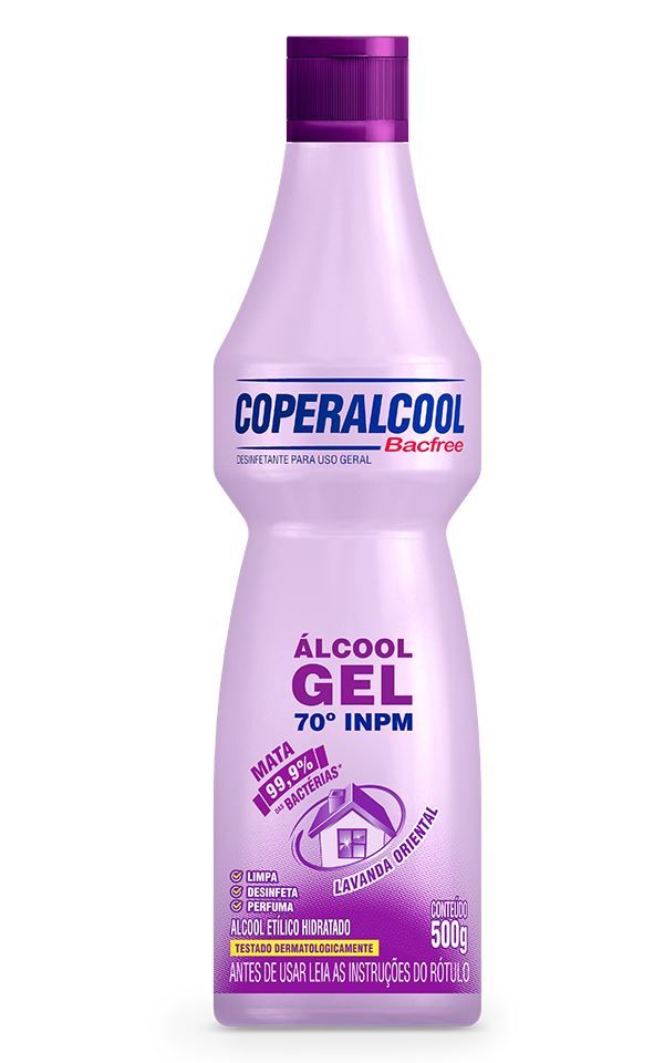 ALCOOL GEL COPERALCOOL LAVANDA 500G