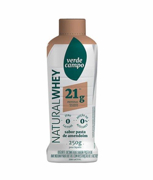 IOGURTE VERDE CAMPO WHEY P AMENDOIM 250G