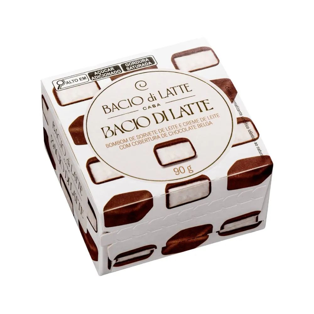 BOMBOM BACIO DI LATTE LEITE 90G