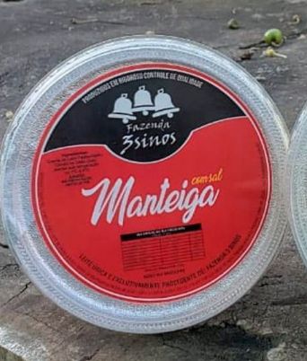 MANTEIGA FAZENDA 3 SINOS COM  SAL 220G
