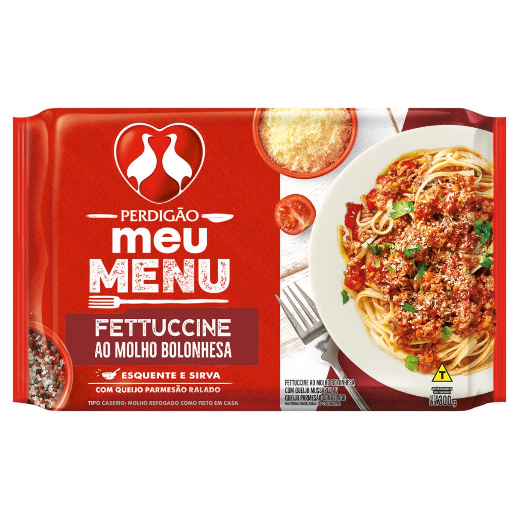 FETTUCCINI BOLONHESA PERDIGAO 300G
