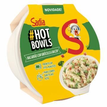 FUSILI MOL. BRANCO BROC/BACON SADIA 300G