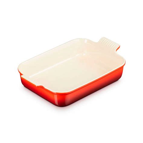 TRAVESSA RET. LE CREUSET 26CM VERMELHO