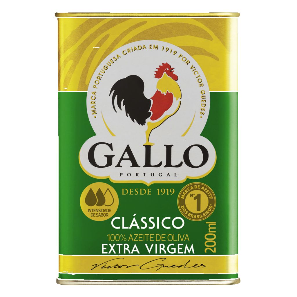 AZEITE GALLO EXTRA VIRGEM LT 200ML