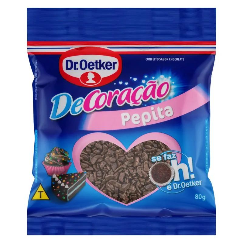 CONFEITO OETKER PEPITA AO LEITE 80G