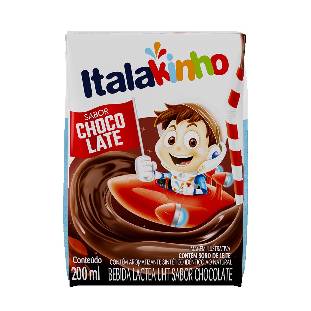 BEBIDA LACTEA ITALAKINHO CHOCOLATE 200ML