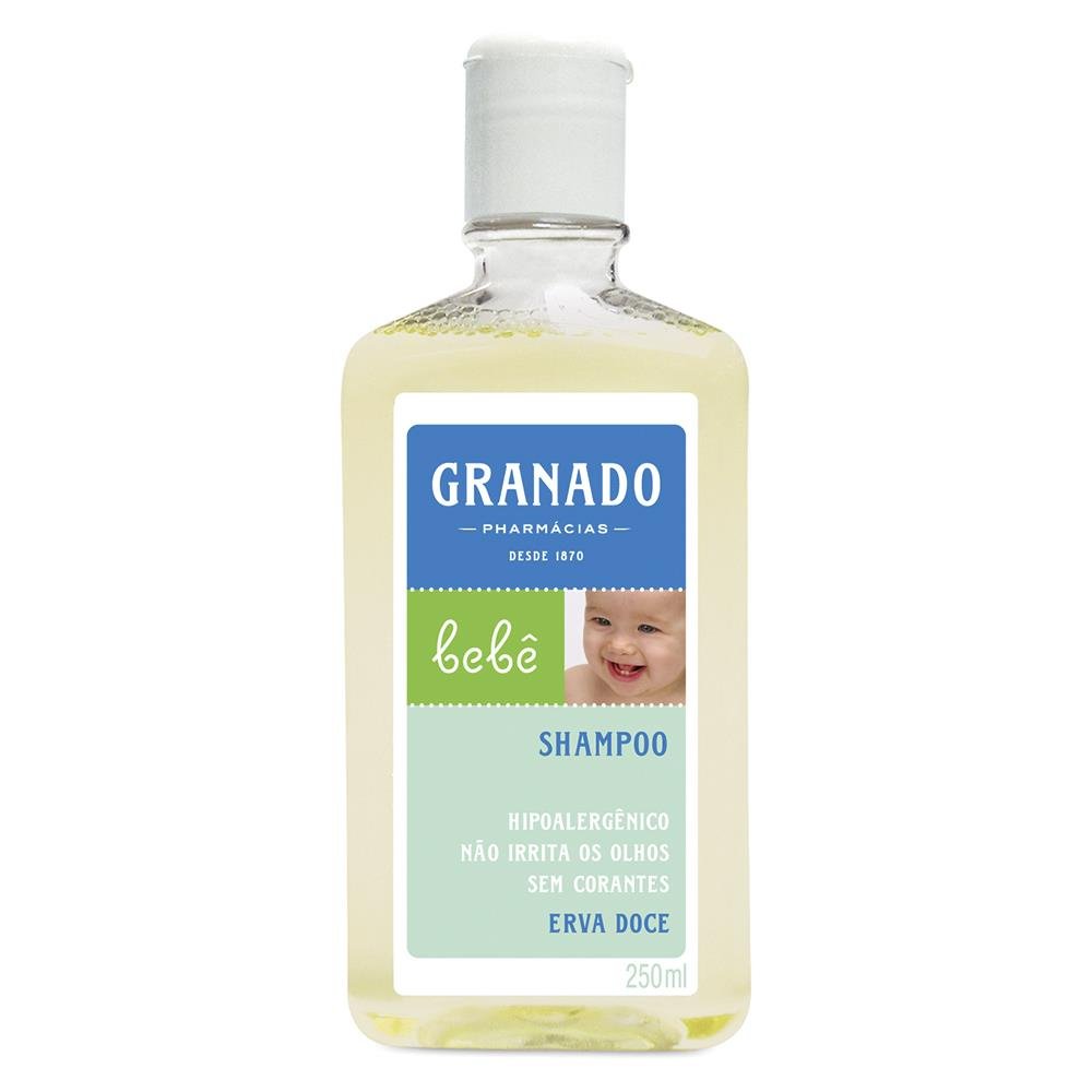 SHAMPOO GRANADO BEBE ERVA-DOCE 250ML