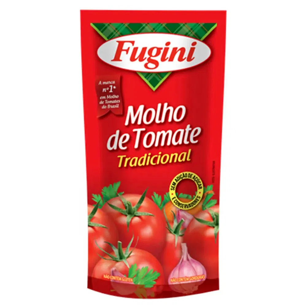MOLHO DE TOMATE FUGINI TRADICIONAL SACHET 300G