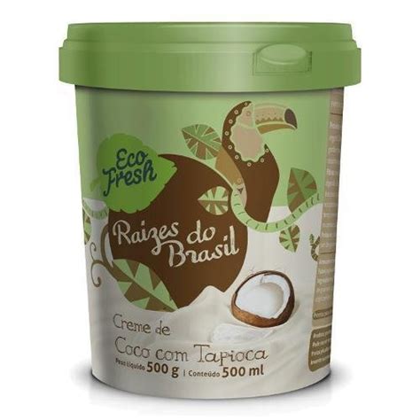 CREME TAPIOCA ECO FRESH COCO 500ML