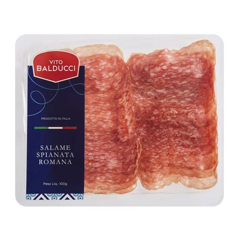 SALAME SPIANATA ROM. VITO BALDUCCI 100G