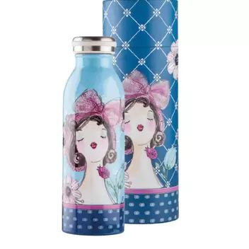 GARRAFA SQUEEZE INOX LE PUPAZZE AZ 500ML