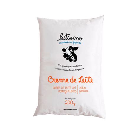 CREME DE LEITE LEITISSIMO SACHE 200G