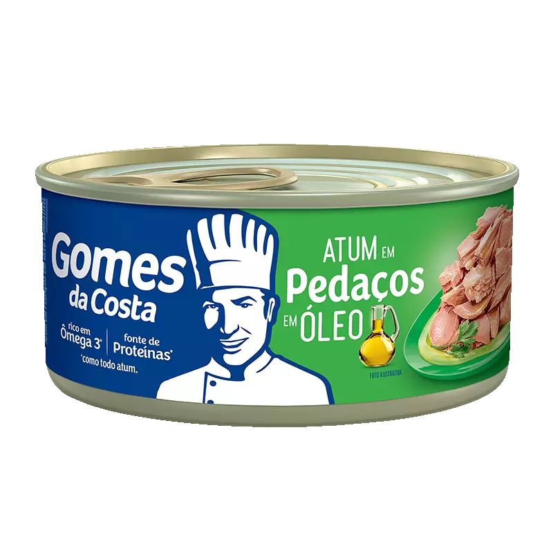ATUM GOMES DA COSTA OLEO PEDACOS 170G