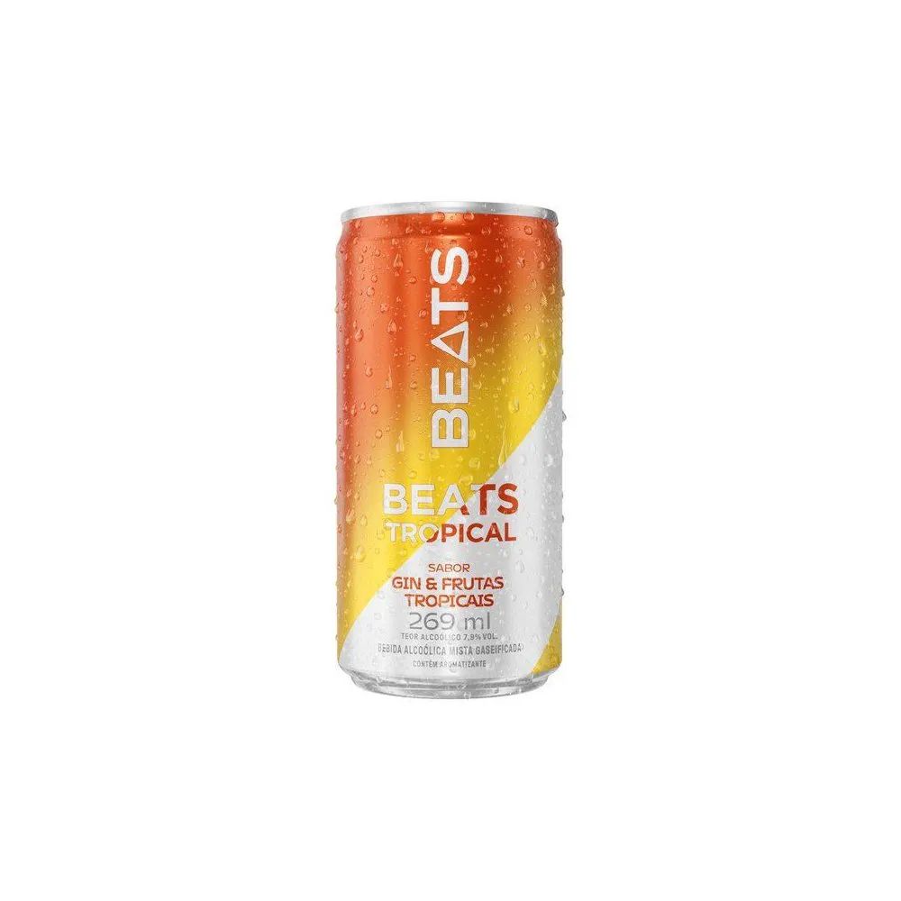 CERVEJA SKOL BEATS TROPICAL LT 269ML