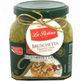 BRUSCHETTA LA PASTINA ALCACHOFRA 280G