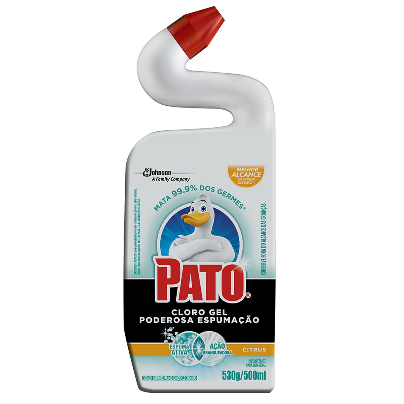 DESINFETANTE PATO PURIFIC GEL CITRUS 500ML
