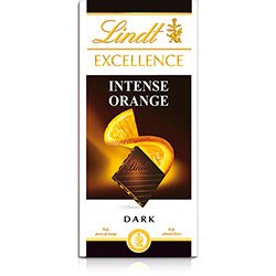 CHOCOLATE LINDT EXCELL. DARK INTEGRAL ORANGE 100