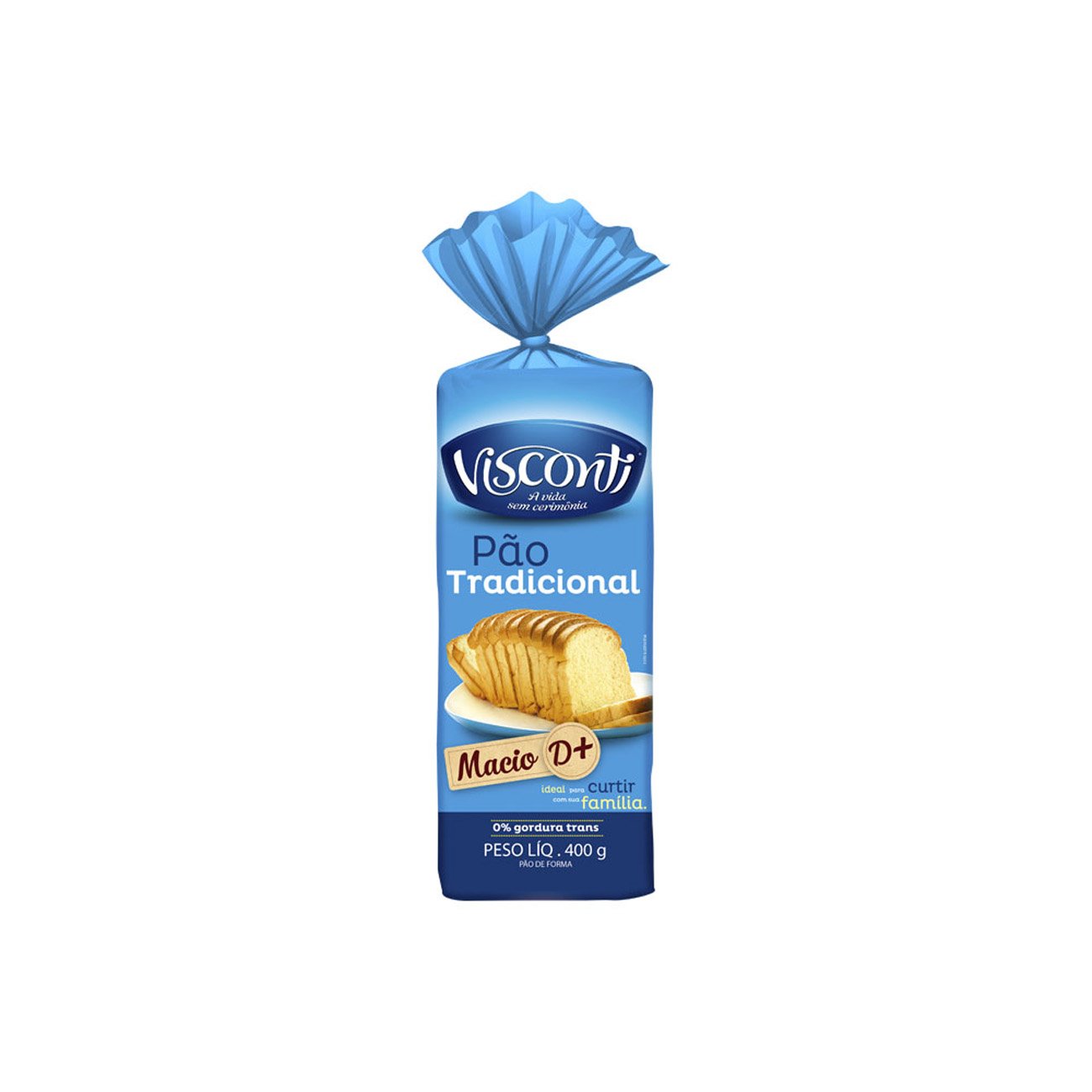 PAO DE FORMA VISCONTI 400G