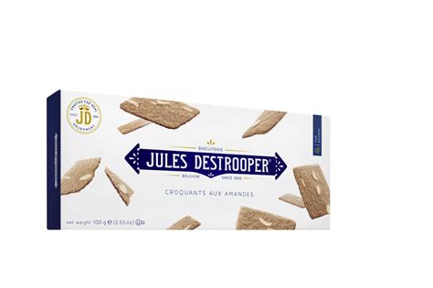 BISCOITO JULES DESTROOPER ALMOND THINS 100G