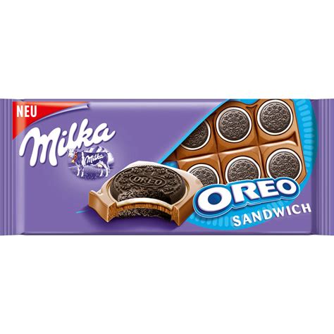 CHOCOLATE MILKA OREO SANDWICH 92G