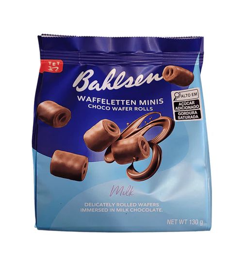 BISCOITO BAHLSEN WAFFELETTEN MINIS 130G