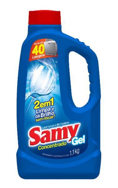 DETERGENTE SAMY 2 EM 1 GEL 1,1KG