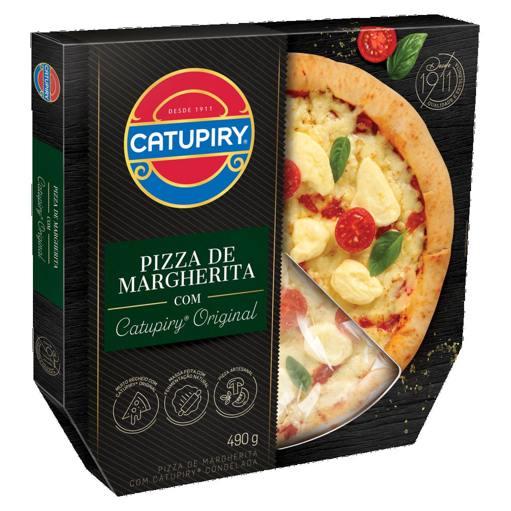 PIZZA CATUPIRY MARGUERITA 490G