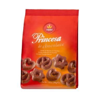BISCOITO VIEIRA PRINCESA CHOCOLATE 200G